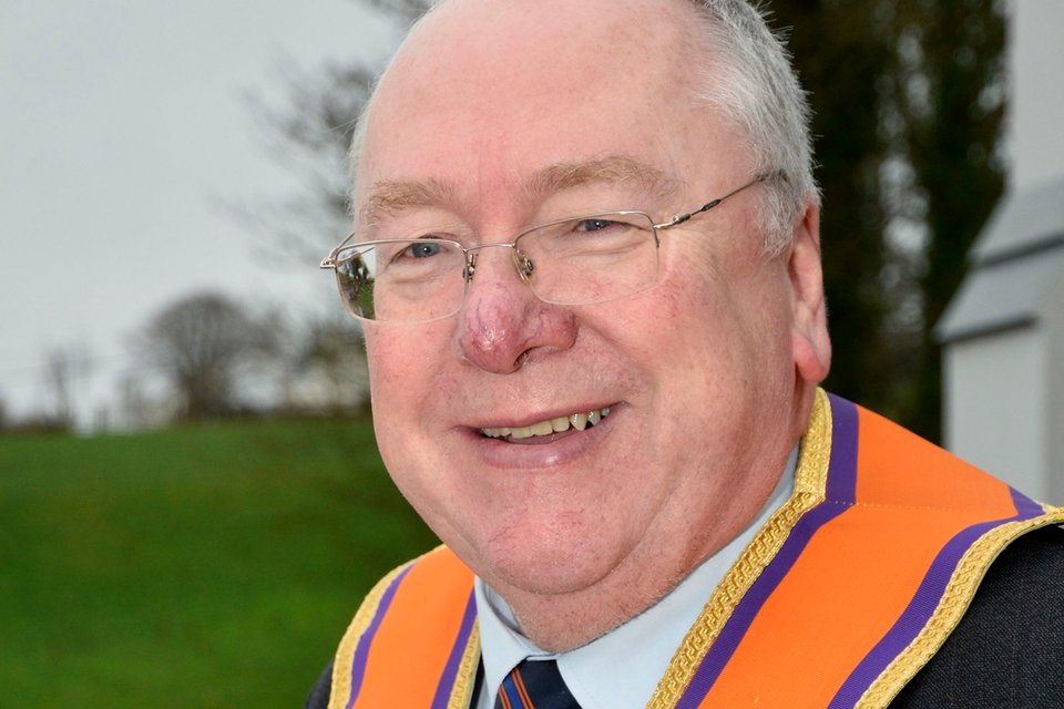 SpitroastW's tweet image. Mervyn Wilson, Grand Wizard of the Orangeboyz, only wants 'Norn Iron' news.
But yearly coverage of a Gay Dutch Dwarf is OK.....