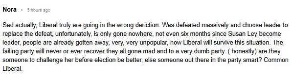 Despite the last Federal Election proving a humiliating repudiation of hard right politics, the Sky News types continue to push the garbage that the Liberal Party isn't right wing enough. Are they REALLY that stupid? Or more that they know THIS is their audience?😂🤡🙄