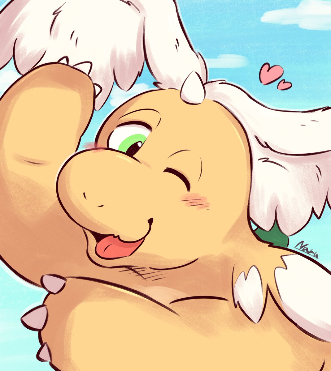 naru_papi_'s tweet image. メガカイリューかわいい！！