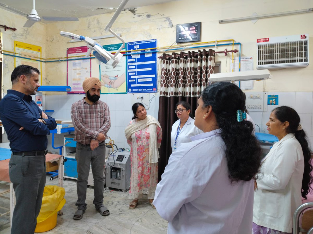 DIRECTORATE OF HEALTH SERVICES JAMMU (@dhs_jammu) on Twitter photo DHSJ Dr.Abdul Hamid Zargar visits CHC Ramgarh Dist.Samba on 22.7.25, convened meeting with BMO Ramgarh and staff.Took round of hospital to assess functioning of healthcare services.
<a href="/OfficeOfLGJandK/">Office of LG J&K</a> DHSJ Dr.Abdul Hamid Zargar visits CHC Ramgarh Dist.Samba on 22.7.25, convened meeting with BMO Ramgarh and staff.Took round of hospital to assess functioning of healthcare services.
<a href="/OfficeOfLGJandK/">Office of LG J&K</a>