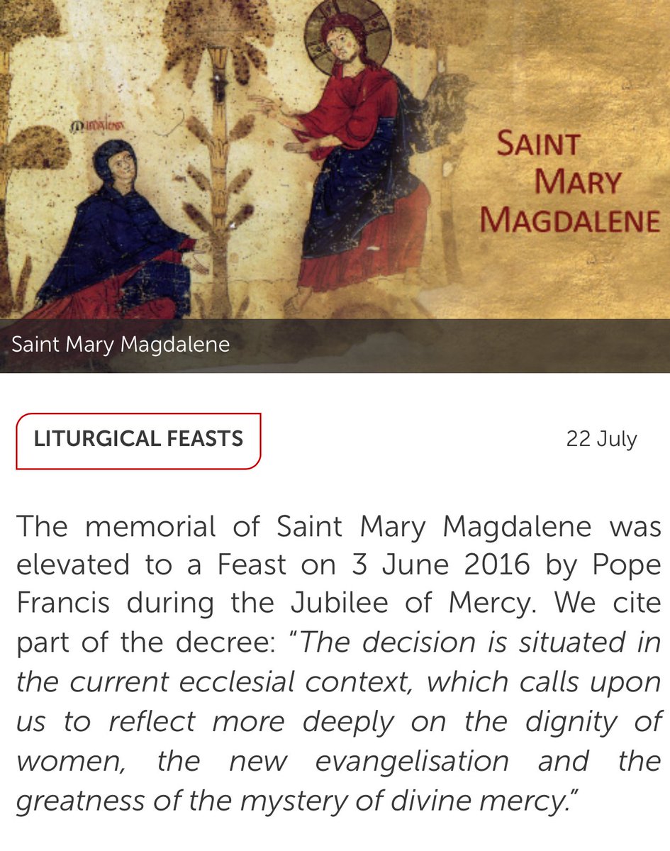 LeMeTellUSumtin's tweet image. “I have seen the Lord!” (John 20:18)
Mary Magdalene’s proclamation was a pivotal event that marked the first announcement of the Resurrection, making her the “apostle to the apostles” and placing a woman at the heart of the Church’s Easter faith from the very beginning.