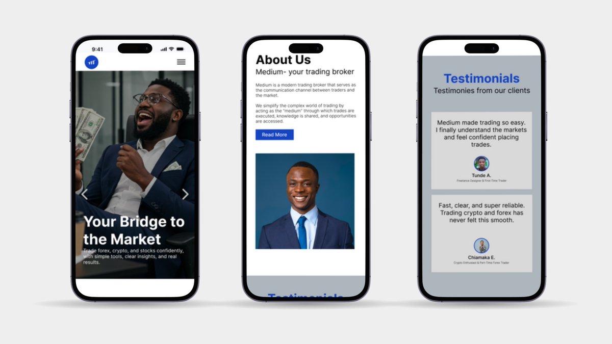 marvgaruba's tweet photo. Just designed my first landing page today, and I’m proud of how it turned out!

I followed a YouTube tutorial to sketch the wireframe, then brought it to life with a full UI design.

Still learning, but this was a big step forward.
What do y’all think? https://t.co/mss5xGiDjb