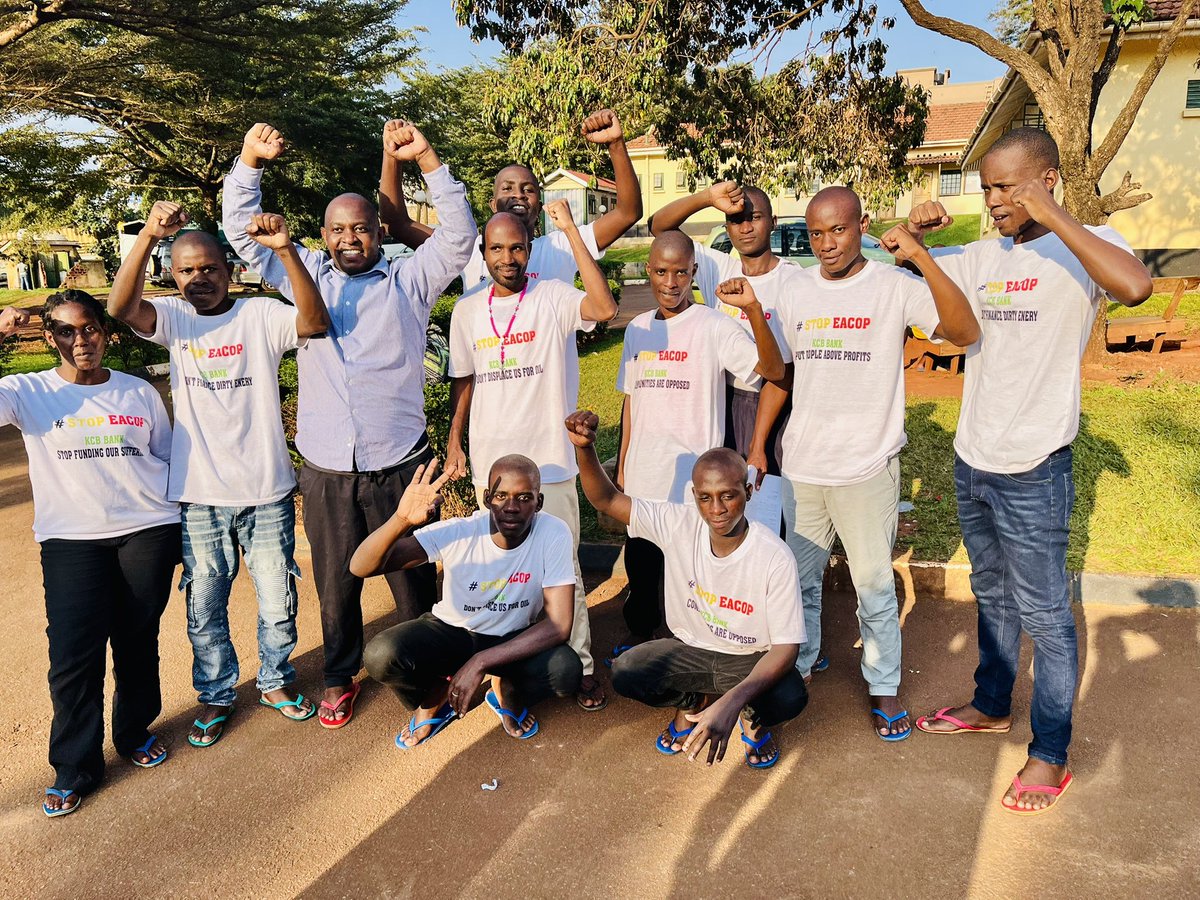 wasswaBrian23's tweet image. FINALLY!!!!!!!!
The 11 climate activists that were arrested at KCB in April have been released. They have served over three months on remand at Kampala Remand.
#STOPEACOP