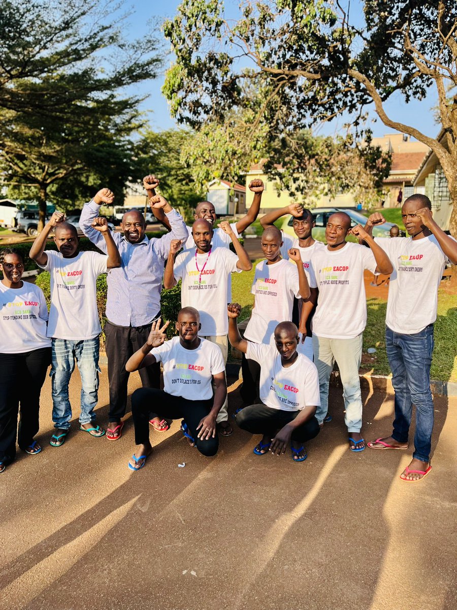 wasswaBrian23's tweet image. FINALLY!!!!!!!!
The 11 climate activists that were arrested at KCB in April have been released. They have served over three months on remand at Kampala Remand.
#STOPEACOP