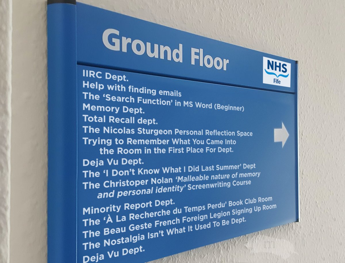 moleatthedoor's tweet image. New NHS Fife departments just opened... 馃憤
Seems like they may be useful for some. 馃槵馃槒