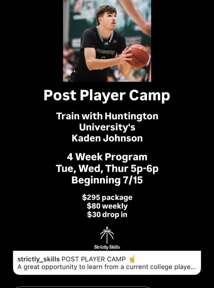 strictly_skills's tweet image. Post Player camp at 5pm
Small group workouts/training at 6pm
Great opportunity to take in both sessions on a Tue.
Gotta ❤️guards who can work in the Post #SS33
@PrepHoopsMI