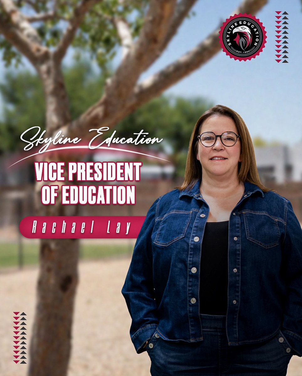SkylineEd's tweet image. Leadership News!
Join us in congratulating Rachael Lay on her promotion to Vice President of Instruction at Skyline Education! With 15+ years of experience and 5 years leading at AZ Compass Prep, she’s driven by data, relationships, and student success. Excited for what’s ahead!