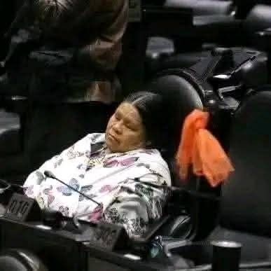 DeniseMeadeG's tweet image. Así trabajan los de Morena. La curul como cama en la Cámara de Diputados.
Qué duerman los angelitos, que la paga esta garantizada, para cuando despierten y paren el dedo a favor de las idioteces de los tiranos.