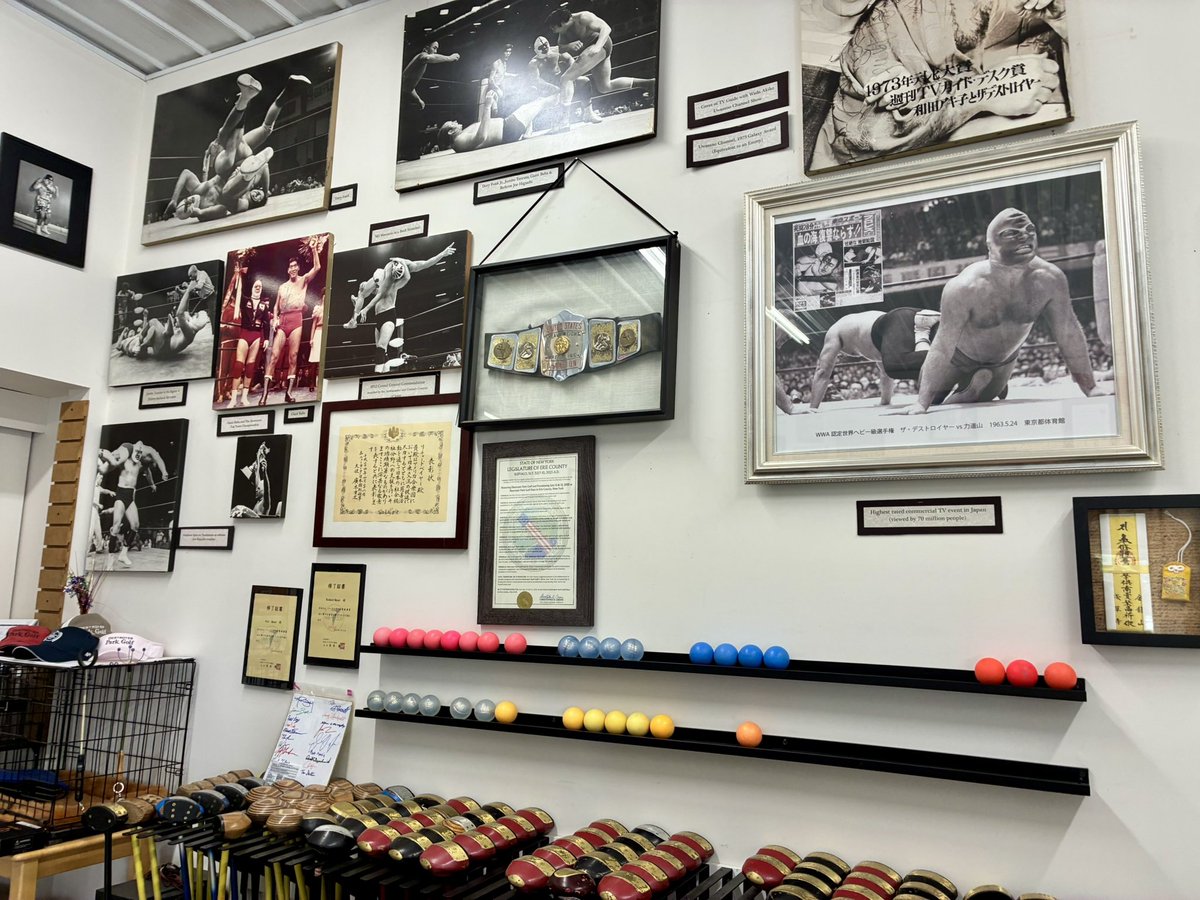MrEd315's tweet image. What a great visit to The Destroyer Golf Park in Akron NY. Part golf course, part pro wrestling museum.
#CACReunion
#prowrestling
@CACReunion
#TheDestroyer