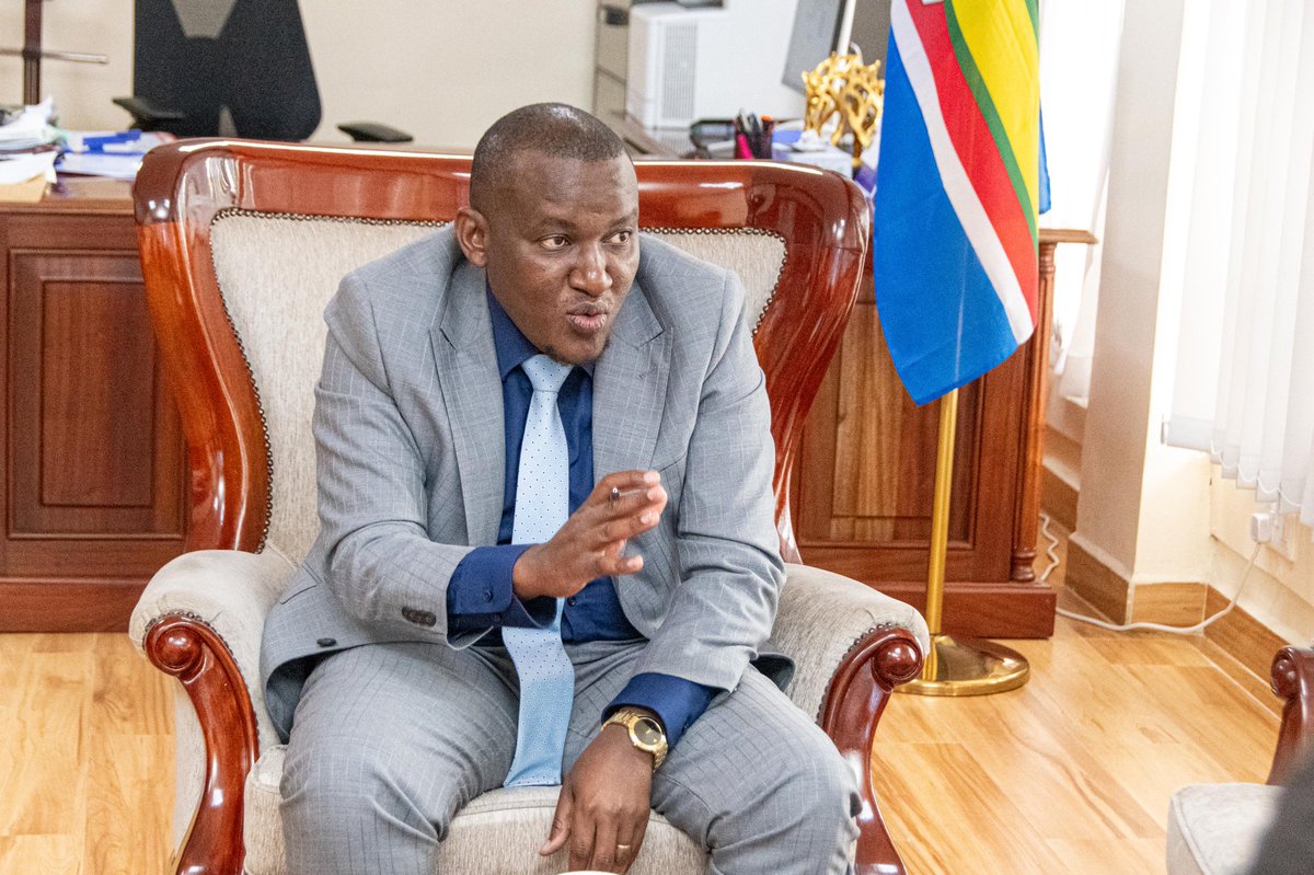 EphantusKim's tweet image. Today, I had the pleasure of hosting Mr. Mohammed Awer, CEO of World Wide Fund for Nature (WWF) Kenya, at my office in Maji House during a courtesy call.
Our discussions focused on exploring areas of collaboration between the State Department for Irrigation and WWF, particularly…