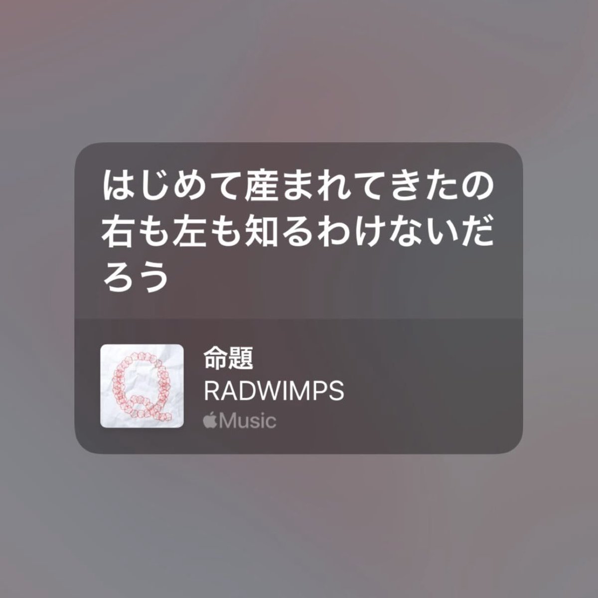 RADWIMPS - Search / X