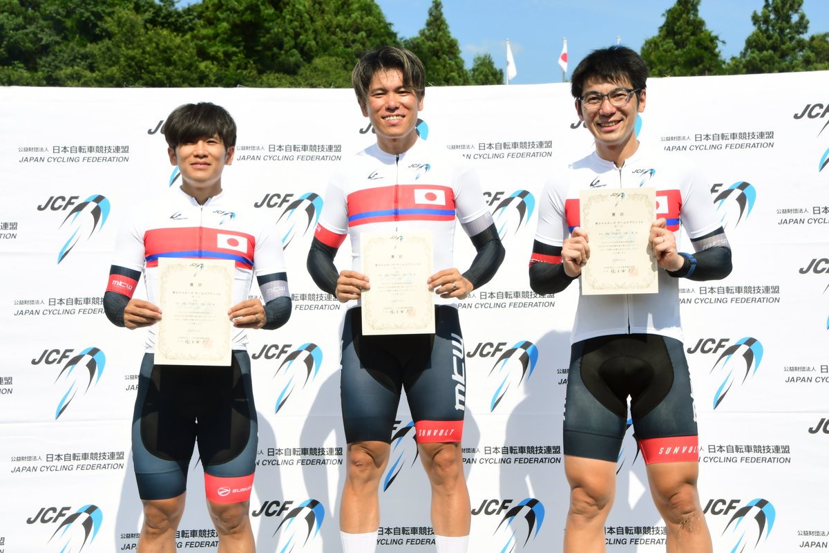 2025全日本自転車競技選手権トラックレース　マスターズ
男子チームスプリントA
1位 mkw（岸本伊織・吉原健太郎・平瀬遼） 　1:11.052