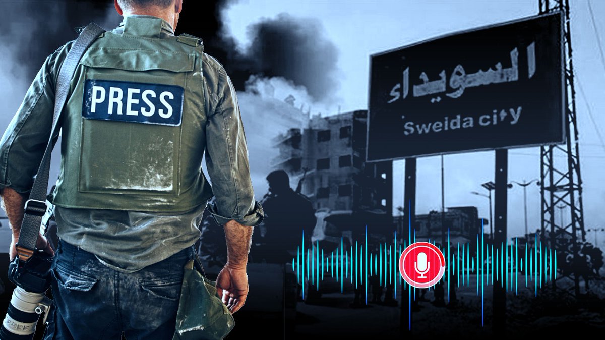 SallyObeid's tweet image. A #RadarSyria investigation has uncovered leaked audio recordings from inside the Ministries of Defense, Interior, and Information in the government of Ahmad al-Shar’/al-Jolani, revealing a systematic and ongoing criminal plot aimed at eliminating foreign journalists seeking to…