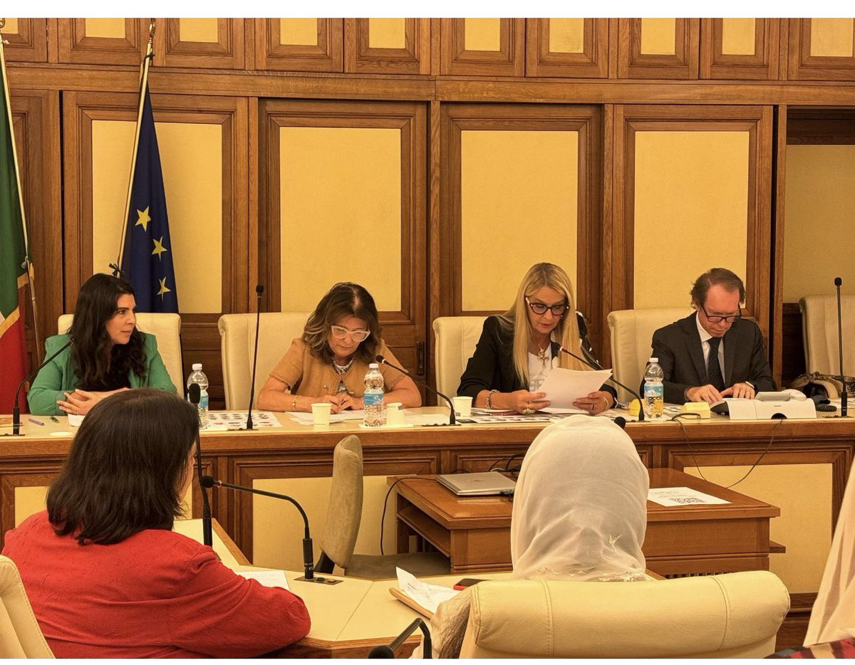 AsilaA's tweet image. I spoke at the Italian Senate & Parliament about the dire situation of Afghan refugees being forcibly returned from Iran. I stressed the urgent need for protection/support, and highlighted how the Italian government can play a crucial role in assisting them and their needs.