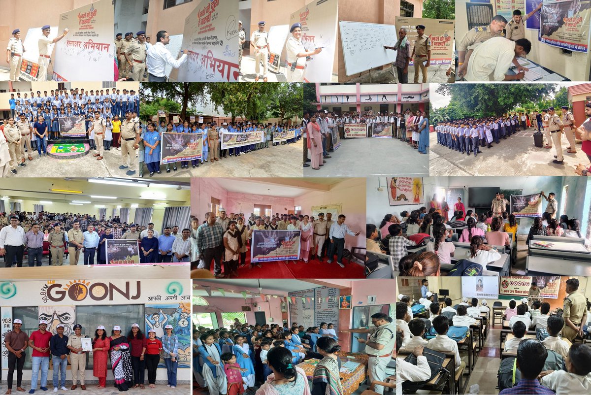 SP_Gwalior (@gwalior_police) on Twitter photo рдирд╢рд╛ рдореБрдХреНрддрд┐ рдЬрдирдЬрд╛рдЧреГрддрд┐ рдЕрднрд┐рдпрд╛рди-
тАЬрдирд╢реЗ рд╕реЗ рджреВрд░реА рд╣реИ рдЬрд╝рд░реВрд░реАтАЬ рдЕрднрд┐рдпрд╛рди рдХреЗ рдЕрдВрддрд░реНрдЧрдд рдЧреНрд╡рд╛рд▓рд┐рдпрд░ рдкреБрд▓рд┐рд╕ рдХрд╛ рд╣рд╕реНрддрд╛рдХреНрд╖рд░ рдЕрднрд┐рдпрд╛рди-рд╣рд░ рд╣рд╕реНрддрд╛рдХреНрд╖рд░ рдмрдиреЗ рдирд╢рд╛ рдореБрдХреНрддрд┐ рдХрд╛ рд╕рдВрджреЗрд╢ред
ЁЯФ┤ рд╕реНрдХреВрд▓реА рдмрдЪреНрдЪреЛрдВ рд╡ рдЖрдордЬрдиреЛрдВ рдиреЗ рд╡реНрд╣рд╛рдЗрдЯ рдмреЛрд░реНрдб рдкрд░ рд╣рд╕реНрддрд╛рдХреНрд╖рд░ рдХрд░ рдЬрддрд╛рдпрд╛ рдирд╢рд╛ рдореБрдХреНрддрд┐ рдХрд╛ рд╕рдВрдХрд▓реНрдкред
ЁЯФ┤рд▓реЛрдЧреЛрдВ рдХреЛ рдирд╢реЗ рд╕реЗ рджреВрд░ рд░рд╣рдиреЗ рдХреА рджрд┐рд▓рд╛рдИ рд╢рдкрдеред рдирд╢рд╛ рдореБрдХреНрддрд┐ рдЬрдирдЬрд╛рдЧреГрддрд┐ рдЕрднрд┐рдпрд╛рди-
тАЬрдирд╢реЗ рд╕реЗ рджреВрд░реА рд╣реИ рдЬрд╝рд░реВрд░реАтАЬ рдЕрднрд┐рдпрд╛рди рдХреЗ рдЕрдВрддрд░реНрдЧрдд рдЧреНрд╡рд╛рд▓рд┐рдпрд░ рдкреБрд▓рд┐рд╕ рдХрд╛ рд╣рд╕реНрддрд╛рдХреНрд╖рд░ рдЕрднрд┐рдпрд╛рди-рд╣рд░ рд╣рд╕реНрддрд╛рдХреНрд╖рд░ рдмрдиреЗ рдирд╢рд╛ рдореБрдХреНрддрд┐ рдХрд╛ рд╕рдВрджреЗрд╢ред
ЁЯФ┤ рд╕реНрдХреВрд▓реА рдмрдЪреНрдЪреЛрдВ рд╡ рдЖрдордЬрдиреЛрдВ рдиреЗ рд╡реНрд╣рд╛рдЗрдЯ рдмреЛрд░реНрдб рдкрд░ рд╣рд╕реНрддрд╛рдХреНрд╖рд░ рдХрд░ рдЬрддрд╛рдпрд╛ рдирд╢рд╛ рдореБрдХреНрддрд┐ рдХрд╛ рд╕рдВрдХрд▓реНрдкред
ЁЯФ┤рд▓реЛрдЧреЛрдВ рдХреЛ рдирд╢реЗ рд╕реЗ рджреВрд░ рд░рд╣рдиреЗ рдХреА рджрд┐рд▓рд╛рдИ рд╢рдкрдеред