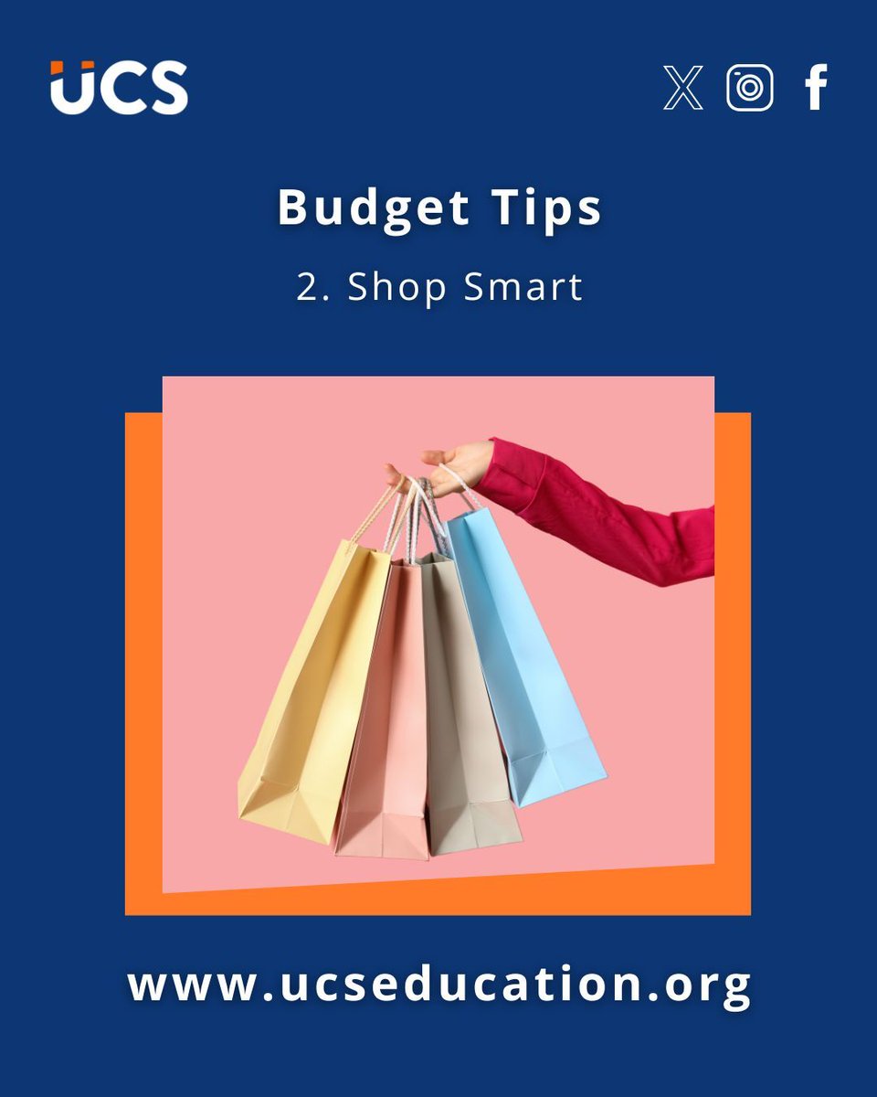 Making your money go further at uni is easier than you think! Read more about how to shop smart here - ucseducation.org/budgeting-tips… #uniprep #shopsmart