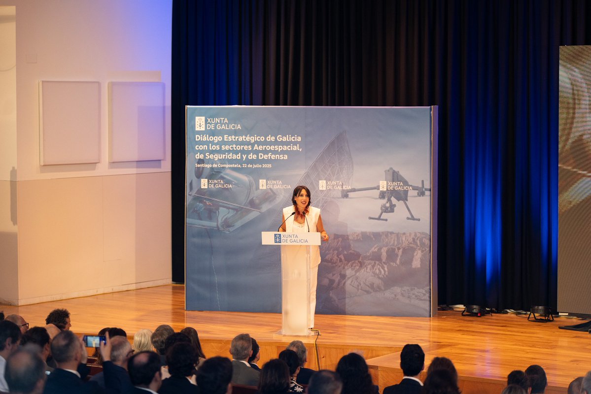 🛩️ Lorenzana anuncia que a Xunta prevé convocar a finais de ano a selección das empresas e centros tecnolóxicos que serán socios estratéxicos no sector da seguridade, a defensa e o aeroespazo.

🔗 xunta.gal/notas-de-prens…