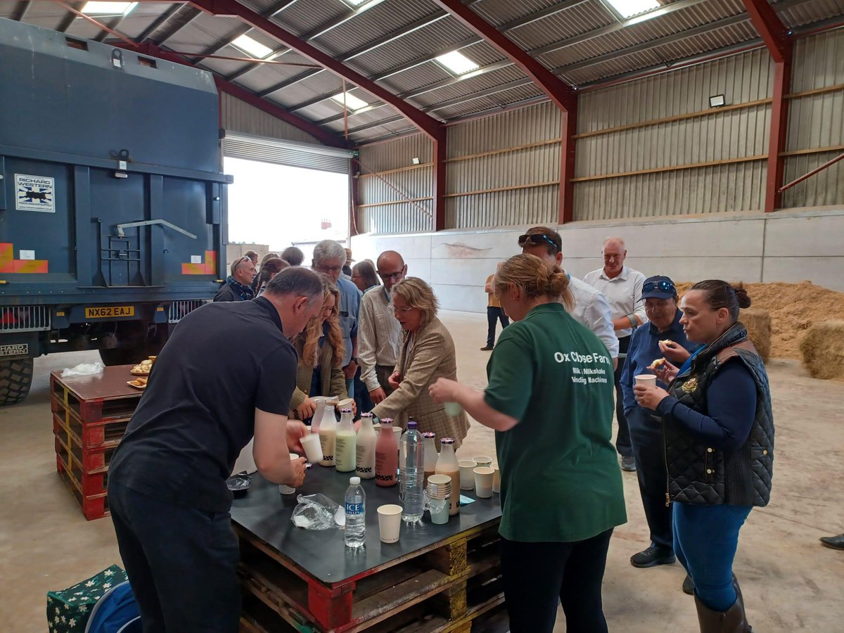 nfunorth's tweet image. Yesterday, NFU members met @DurhamCouncil Councillors at Ox Close Farm, Durham.
They discussed the challenges facing farming, including the family farm tax, the importance of farming to the rural economy, the environment and food security.
Thank you to Andrew Brass for hosting.