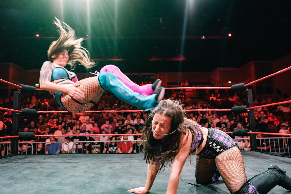 BritWresRev's tweet image. Since the BWR Women’s Title was introduced in 2019, only four women have been crowned Champion.
At VIVA LA REVOLUTION, the vacant Championship would find a new home with the winner of @lizzyevo97 vs @NatalieSykes_
Both women had flurries of offence but were unable to put the…
