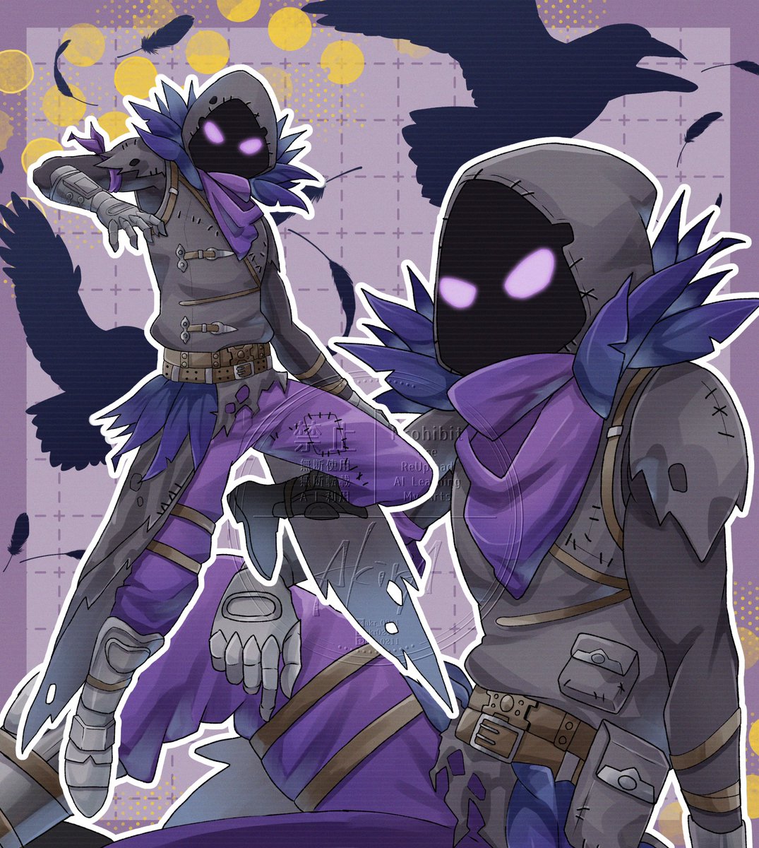 akr_0211's tweet image. レイブン/Raven

#フォートナイト 
#フォートナイトイラスト 
#Fortnite
#FortniteArt