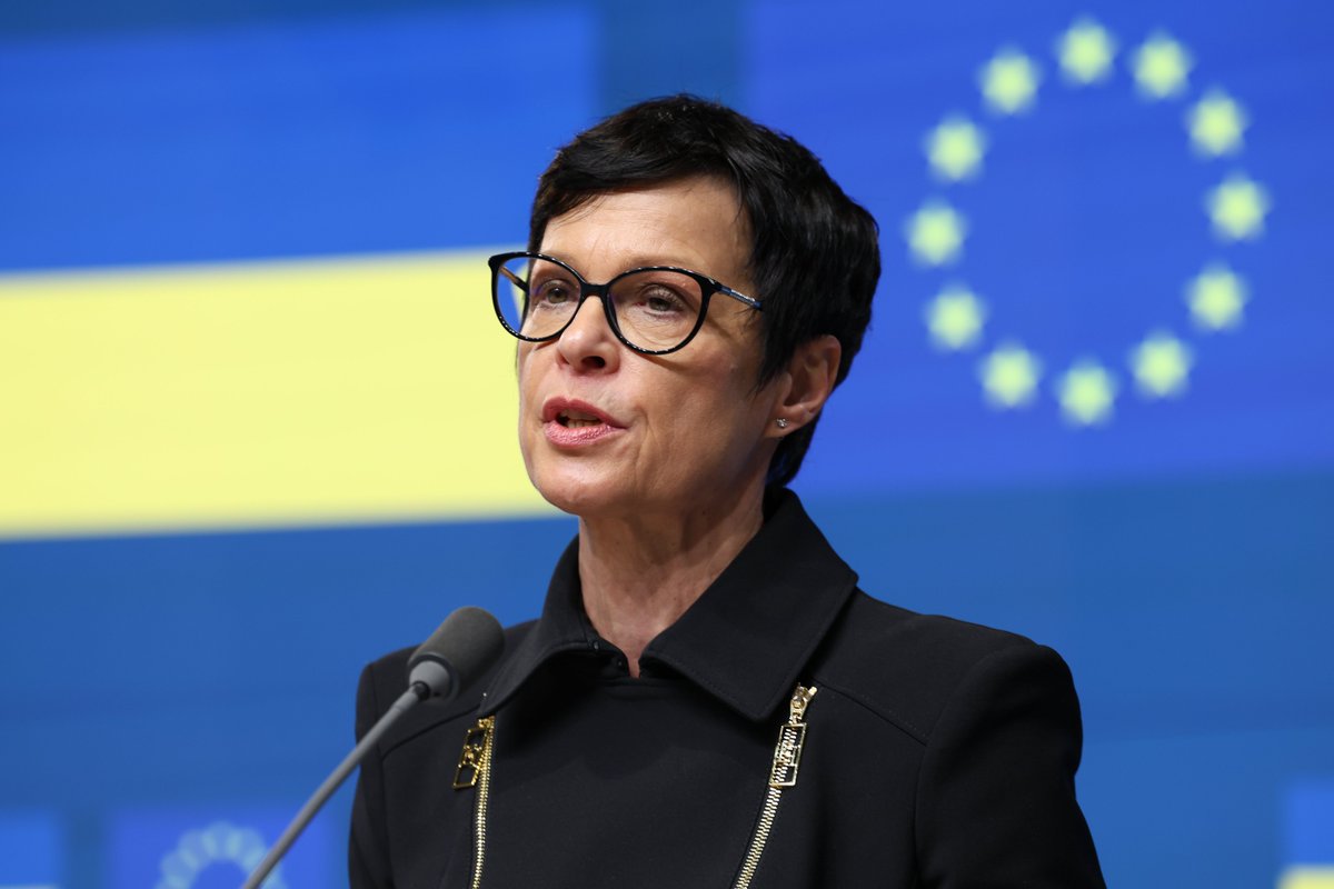 prm_ua's tweet image. “Демонтаж ключових гарантій незалежності НАБУ є серйозним кроком назад”, — єврокомісарка з питань розширення Марта Кос.
Єврокомісарка наголосила, що "незалежні органи, такі як НАБУ та САП, мають важливе значення для України на шляху до ЄС".
📷Marta Kos / Х