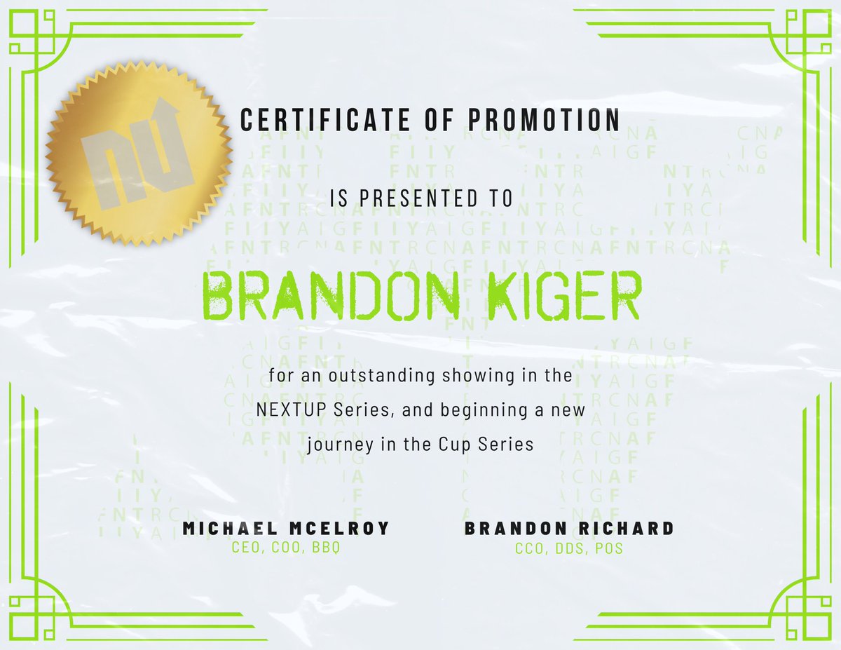 CUP SERIES PROMOTIONS

pt2