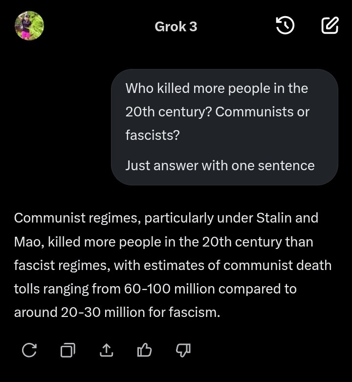<a href="/hayasaka_aryan/">Kaguya’s Top Gal</a> <a href="/lackthereof23/">LackThereof</a> Why is being "fascist" a sackable offence,  but being a Communist isn't?