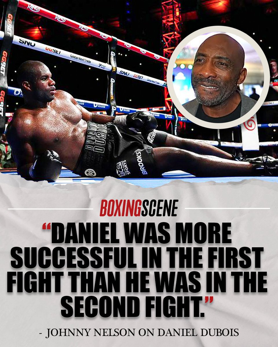 boxingscene's tweet image. Do you agree with Johnny Nelson's take on #UsykDubois2?🤔
Full story: boxingscene.com/articles/scars…
