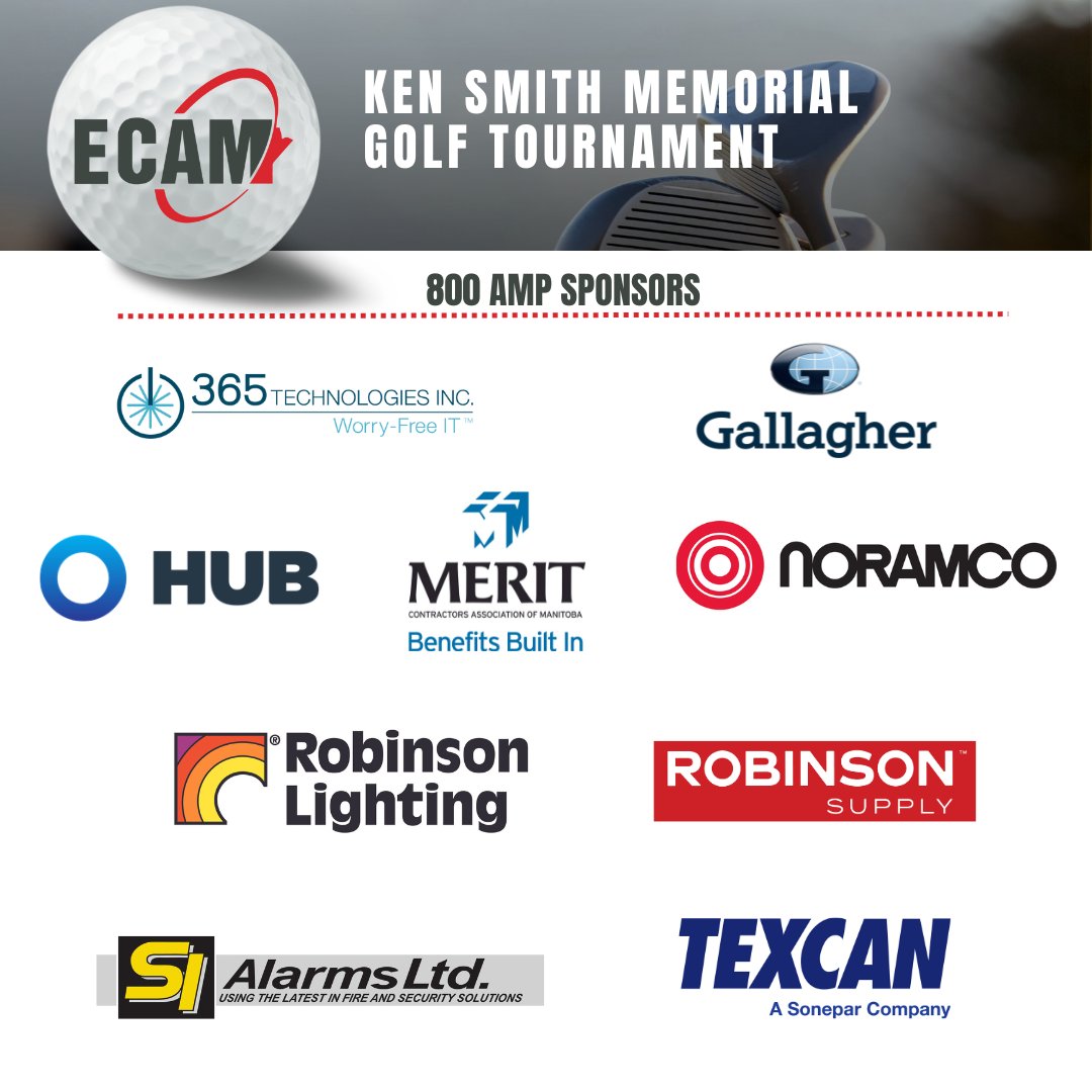 The ECAM Golf Tournament just got a power boost! 🔋

Thanks to our 800 AMP sponsors for supporting the tournament.

#ECAMGolf #PoweredBy800AMP #Elmhurst