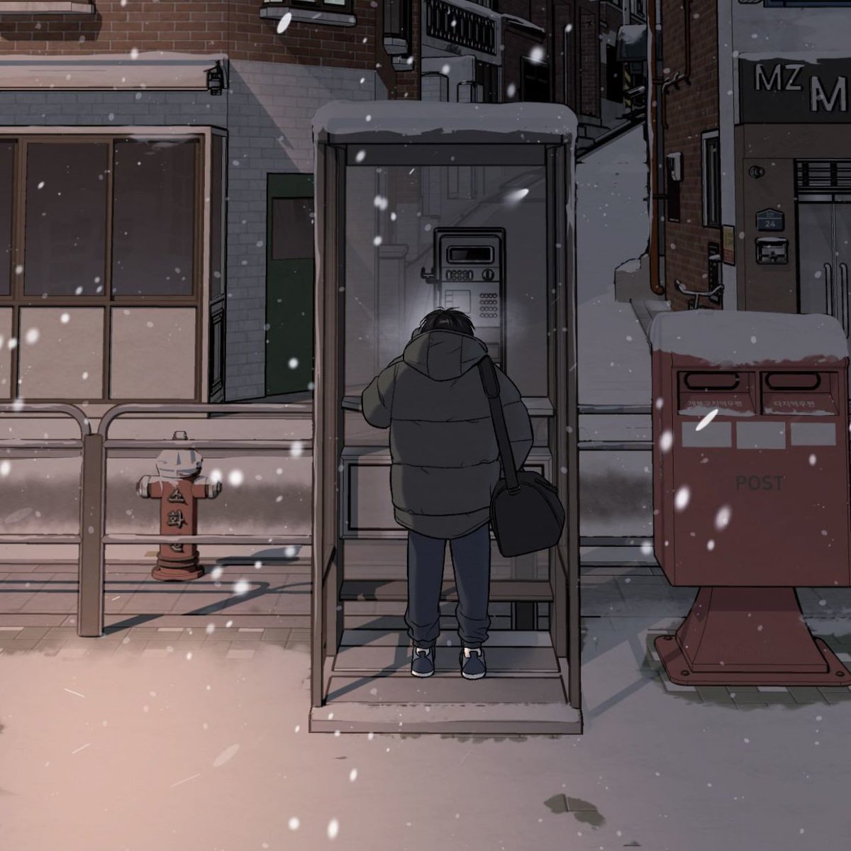 malancholyy's tweet image. Is Jaekyung still waiting for his mom to come back? 😭 #jinx #jinxmanhwa