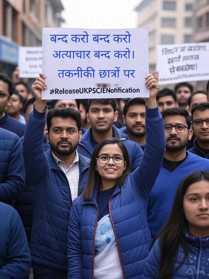 ashu_1729's tweet photo. मेहनती छात्र बेरोज़गार, चहीते ले गए नौकरी संविदा से!
PWD JE में सीधी भर्ती हो,UKPSC JE नोटिफिकेशन जारी करो #ReleaseUKPSCJENotification  
#संविदा_एक_अभिशाप #StopBackdoorRecruitment
@satpalmaharaj @pushkardhami @BJP4India @OfficeofDhami
@DrRPNishank @PMOIndia @BJP4UK @narendramodi https://t.co/zATQrUPcba