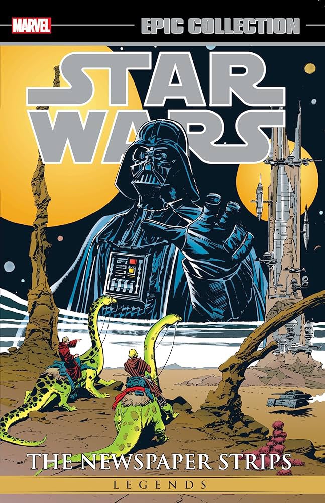 brookstweetz's tweet image. Marvel has announced 3 new Star Wars Legends omnibuses in 2026.
Star Wars Legacy Vol 1 in May.
Star Wars New Republic Vol 3 in June.
Star Wars The Newspaper Strips in July.