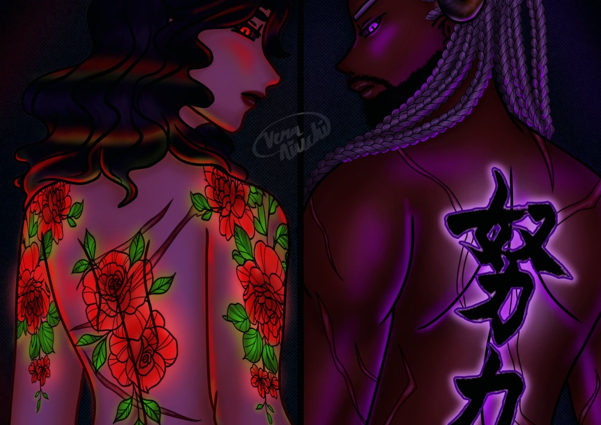 Vera_Aiuchi's tweet photo. It's been a while since I last post my drawings so here you go! Finally finish my WIP 

"𝑻𝒉𝒆 𝒎𝒂𝒓𝒌𝒔 𝒐𝒇 𝒂 𝒓𝒖𝒍𝒆𝒓"
#ShonenVART #GeishaScroll https://t.co/gl440hBRNe