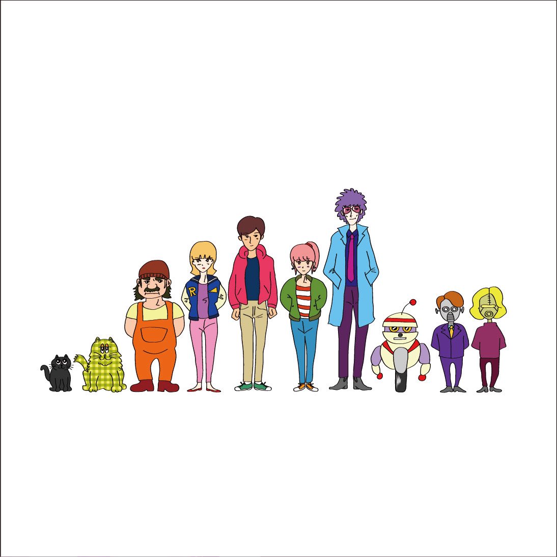 いよいよ明日の発売となりましたジュリアーノ『HEY！ジュリアーノ』EP⭐️
前作に続きタイトル曲には遊佐春菜さんのオルガンをフィーチャー、ロールするMotchi君のベースに乗ってモリモト＆コバルトも楽しく録音させて頂きました♪
マスタリングは須藤俊明さん、中村ジョーさん制作アニメMVも必見です！