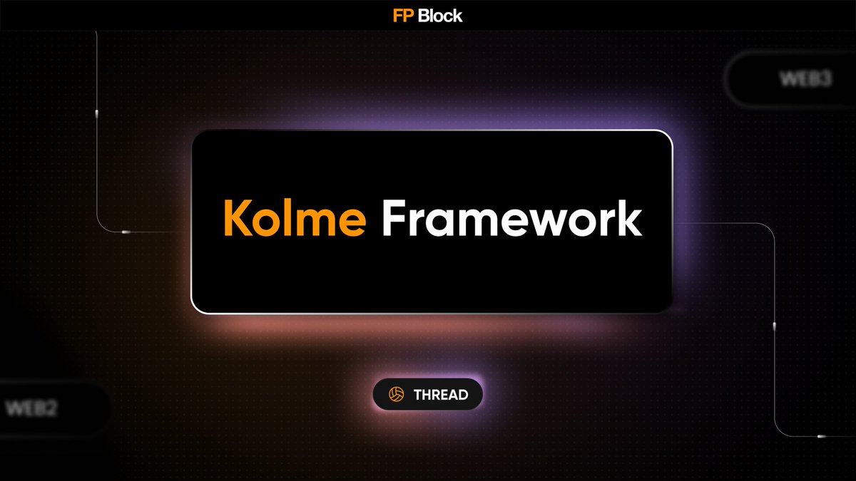1/ Kolme is FP Block’s new blockchain framework designed to eliminate the hidden costs of infrastructure overhead, unpredictable block timing, and external chain dependencies.

If you're building real systems in Web3, you know the pain of working around limitations that shouldn't