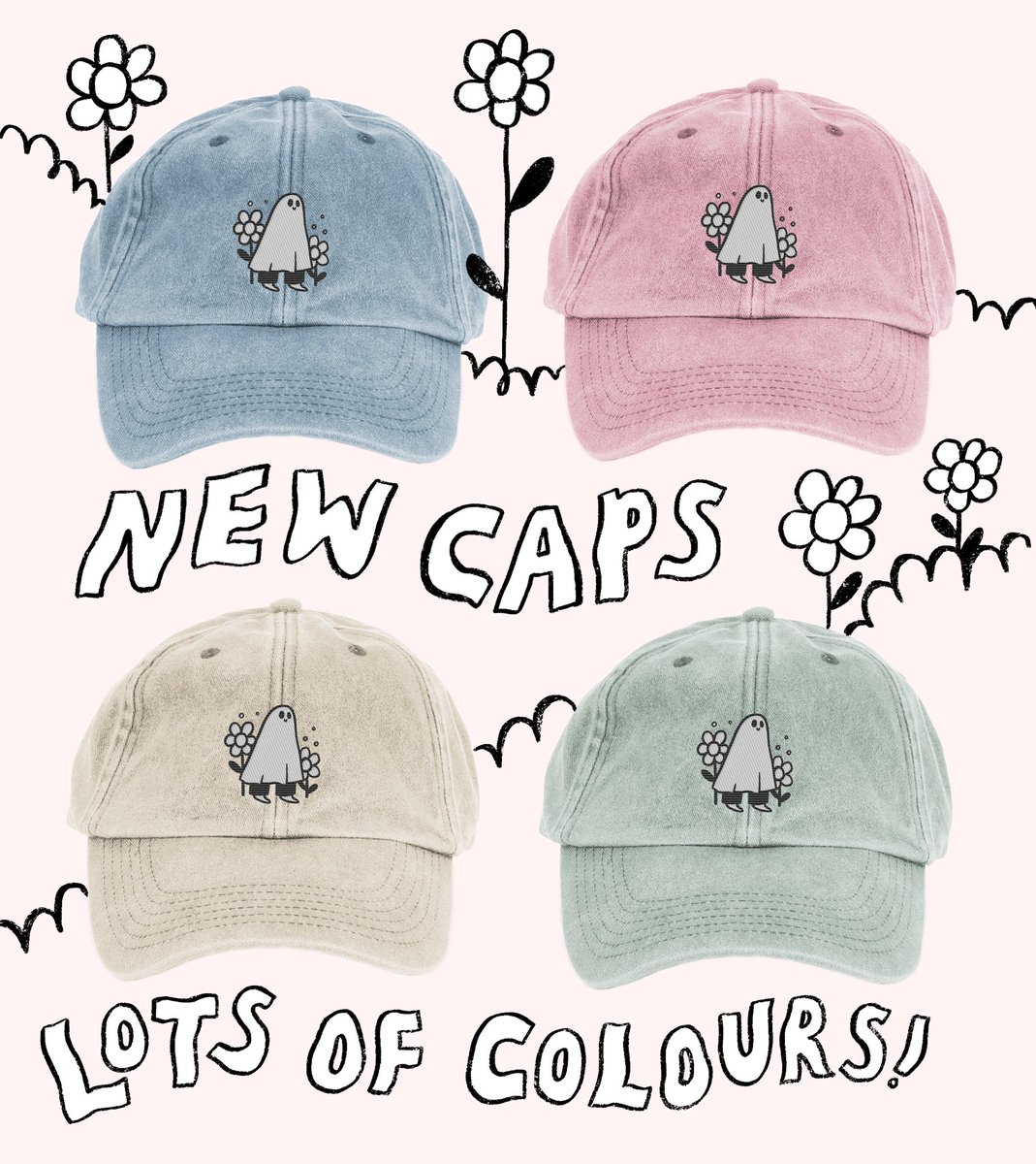 thesadghostclub's tweet image. Ur new favourite cap is heeeeeere ✨🌸🫧🌼🩵✨
thesadghostclub.com