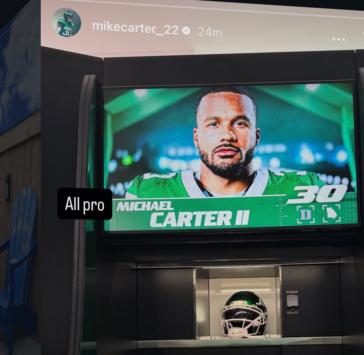 NYJets_Media's tweet image. Michael Carter II is striving to have an All-Pro Season this year π₯βοΈπ