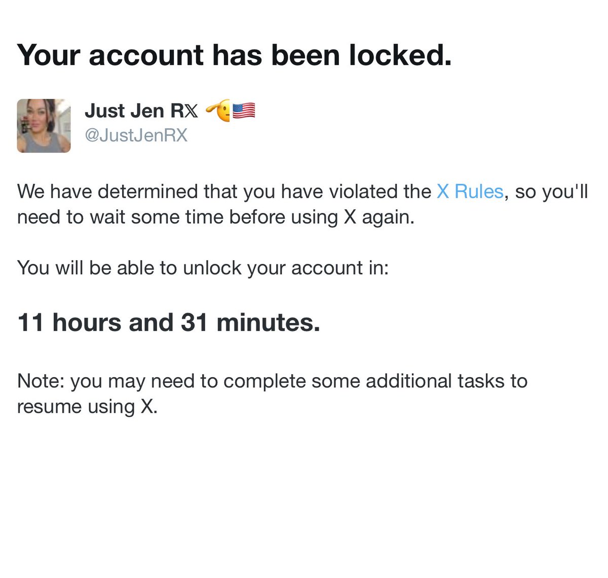 clerpatriot's tweet image. Someone wasn’t happy with @JustJenRX ruh rohhhhh! She called it tho haha! She will resume normal business later today!