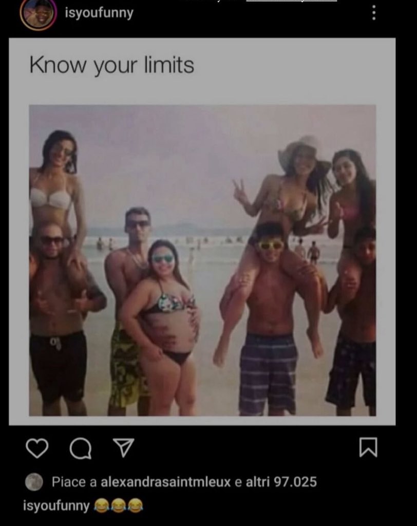 hot take: i don’t really fw fatphobic influencers regardless of who they’re related to