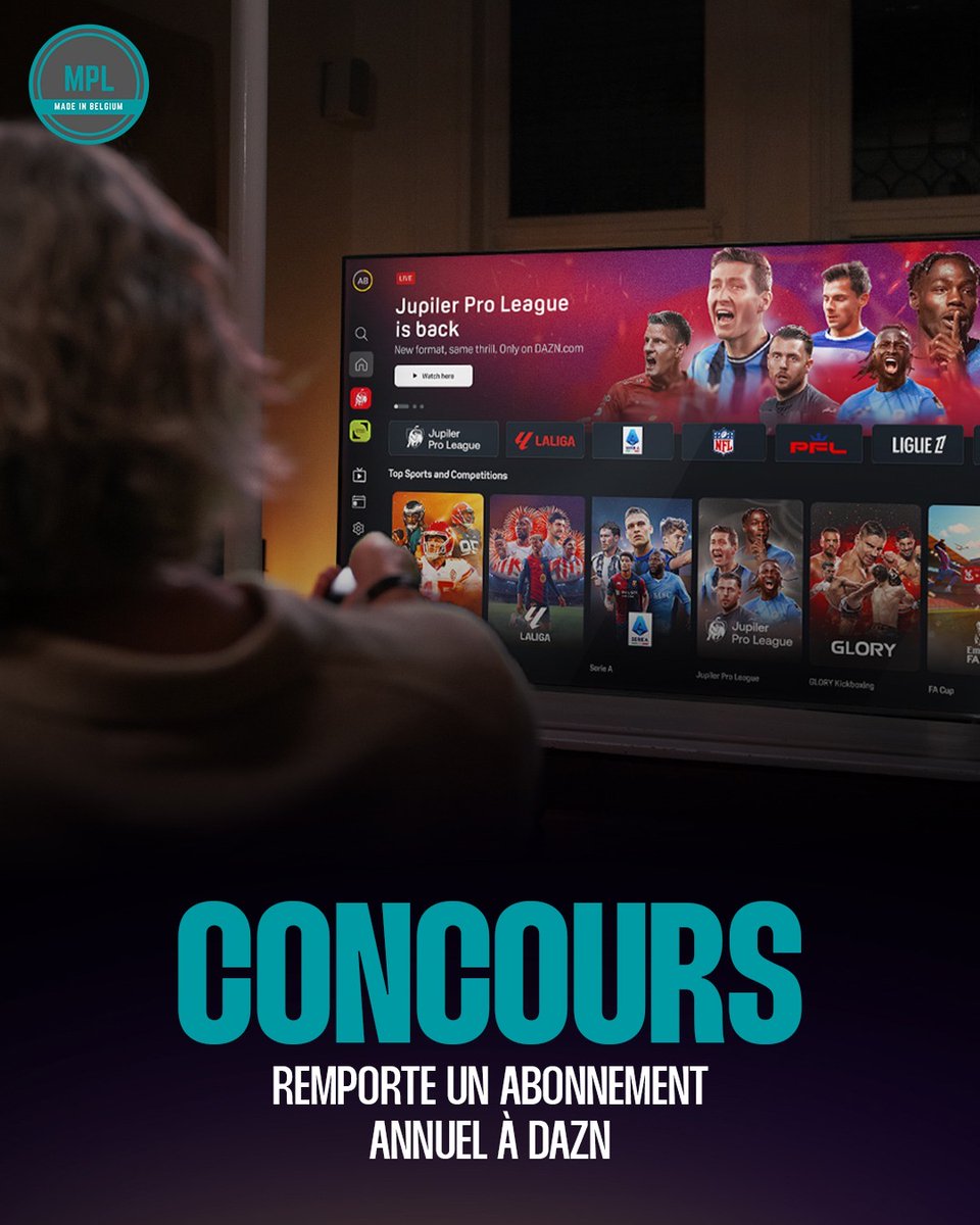 Ma Pro League (@maproleague) on Twitter photo 🎁 l On vous régale pour le début de saison grâce à <a href="/DAZN_BEFR/">DAZN Belgique</a> !
𝗚𝗔𝗚𝗡𝗘 𝗨𝗡 𝗔𝗕𝗢𝗡𝗡𝗘𝗠𝗘𝗡𝗧 𝗔𝗡𝗡𝗨𝗘𝗟 𝗔̀ 𝗗𝗔𝗭𝗡 🤝
🍀 Pour participer, c’est simple :
➡️ Follow @maproleague
➡️ RT & ❤️ ce tweet
Multiplie tes chances en participant sur notre Facebook et notre 🎁 l On vous régale pour le début de saison grâce à <a href="/DAZN_BEFR/">DAZN Belgique</a> !
𝗚𝗔𝗚𝗡𝗘 𝗨𝗡 𝗔𝗕𝗢𝗡𝗡𝗘𝗠𝗘𝗡𝗧 𝗔𝗡𝗡𝗨𝗘𝗟 𝗔̀ 𝗗𝗔𝗭𝗡 🤝
🍀 Pour participer, c’est simple :
➡️ Follow @maproleague
➡️ RT & ❤️ ce tweet
Multiplie tes chances en participant sur notre Facebook et notre