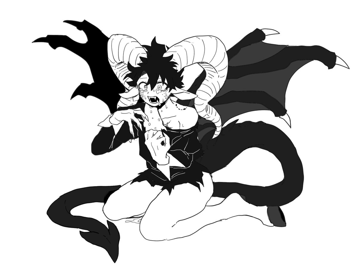 MHA_no_omizu's tweet image. そして眷属オチ