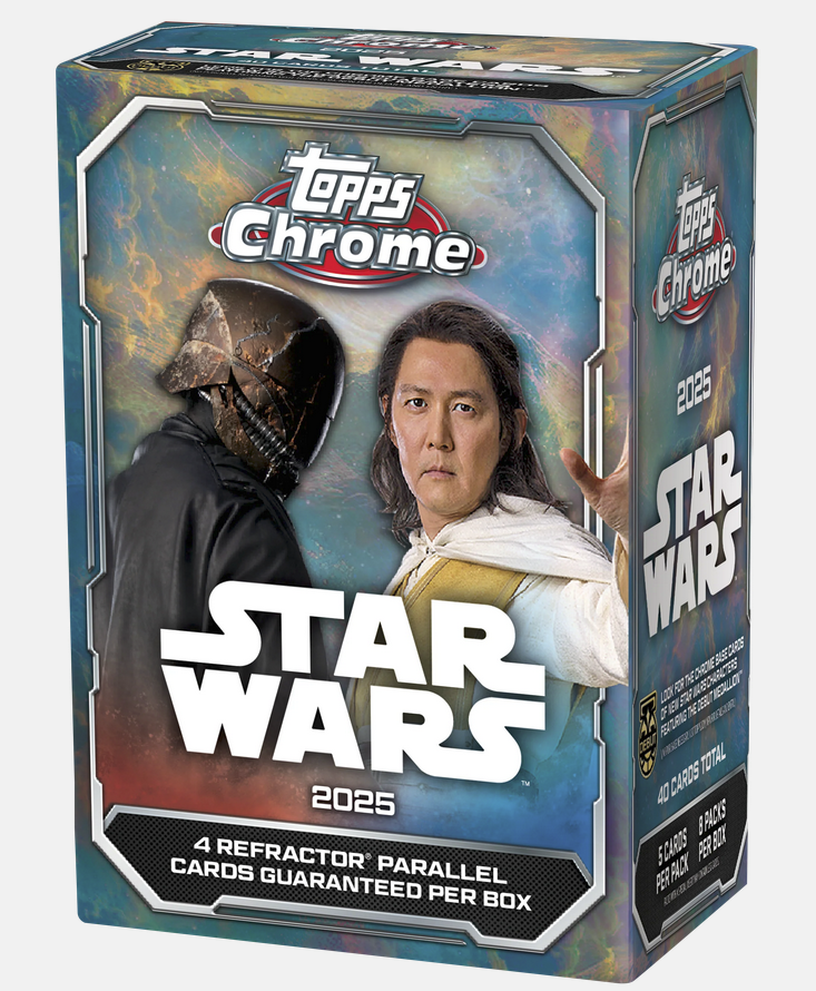 HobbyRecap's tweet image. 2025 Topps Chrome Star Wars - Value Box #ad
$29.99
➡️thetoppscompany.sjv.io/gOerrg