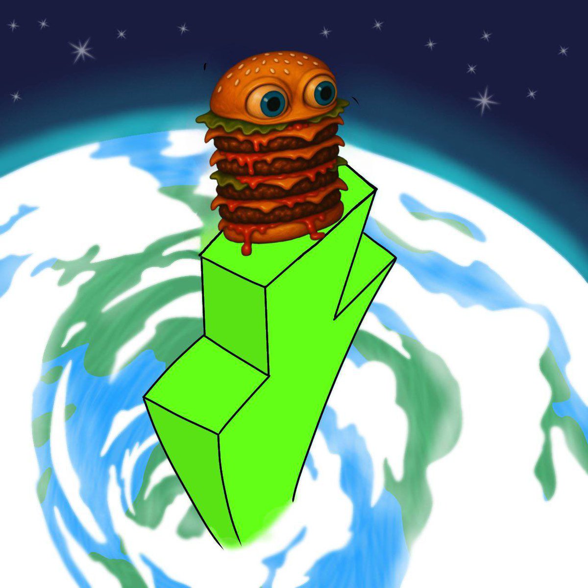 The view is only gonna get nicer. Enjoy the ride 🍔