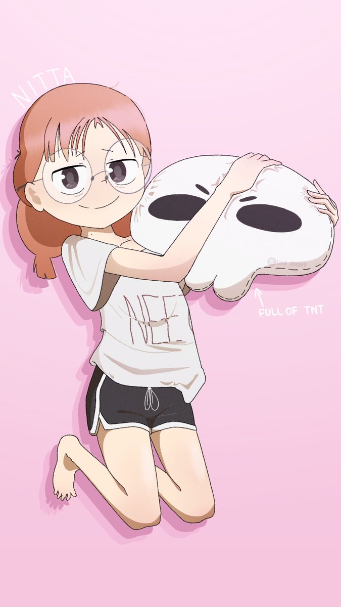 I turned myself into a pillow
ah, also i drew Nitta.