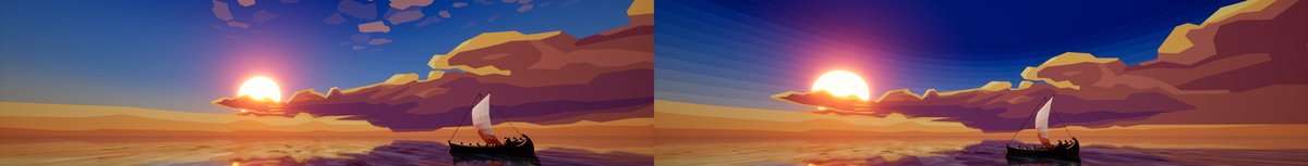 Leeyo_Atelier's tweet image. Which type of #lowpoly style background for a low poly game do you rate as better? Look at the gradient of the sky.

L - left  or  R - Right

#gamedev #GameDevelopmentAssets #gameassets #indiedev #ゲーム制作 #ゲーム開発 #游戏开发 #게임개발 #ローポリ #低多边形 #로우폴리