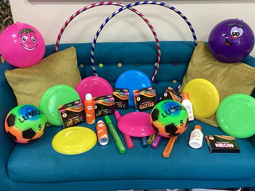 Lovely feedback from Scholes 
Just wanted to share a photo of a selection of the goodies that we have bought with the Let June summer grant.  Each of our pupil premium children will take home some of these today, to enjoy over the summer holiday.
We are very grateful to Let June