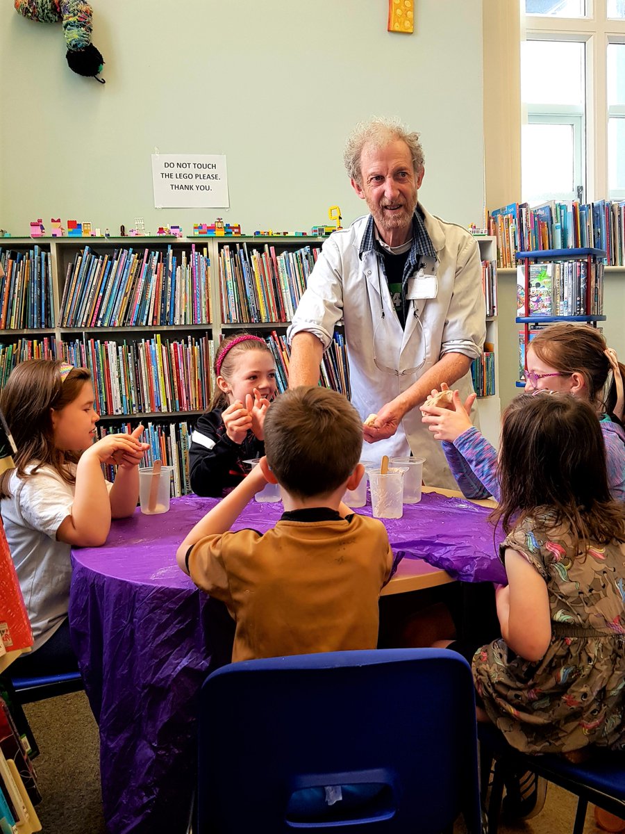 corkcolibrary's tweet image. This week Millstreet Library hosted our Charlie & the Chocolate Factory Playdough STEM workshop, and what a fantastic time it was.
Young inventors got hands-on making their own chocolate playdough & designed their very own chocolate creations – inspired by the magical world of…