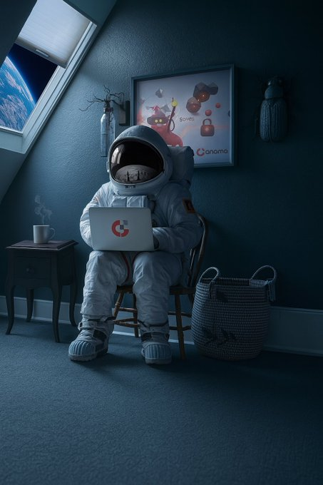 Xiri99's tweet photo. 👾 Somewhere between zero gravity and zero knowledge...

Anoma isn’t just code, it’s a quiet revolution,
where your intent whispers and the network listens.

No wallets. No middlemen. No noise.
Just you, your will, and a system that moves with you.

This is coordination without compromise.
Privacy without friction.

The internet - rewritten.