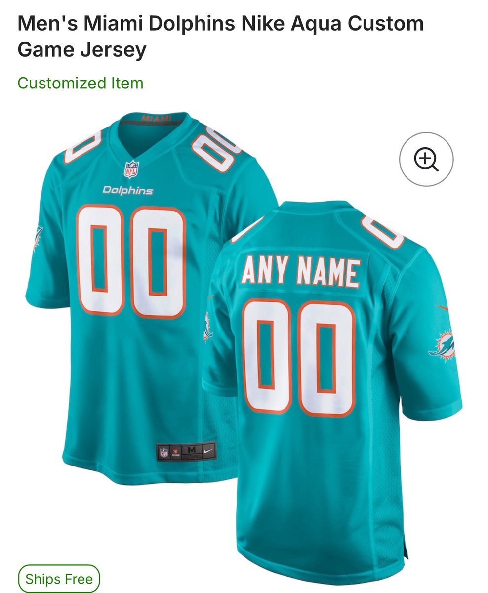 Honorary_Titan's tweet image. With the Dolphins reporting to camp today and football being back, I am giving away a Free Dolphins Jersey! Winner can pick any player of their choice! To win you must Follow, RT and like this post.
Winner will be picked August 10th before the first Dolphins preseason game…