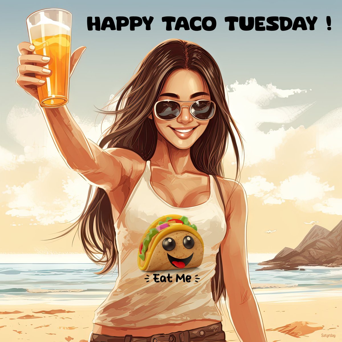 CommerceImplied's tweet image. Hello all y'all GM ! 🍺
Happy Taco Tuesday ! 🌮❤️
May all your Taco Dreams come true ! 🌈🦄💥
ONE available on secondary for 4 Tezos !
objkt.com/tokens/KT1X8wd…
#Tezos #TacoTuesday